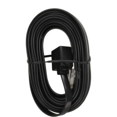 InLine 68823 câble de réseau 3 m Noir - Câbles de réseau (3 m, Noir)