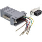 InLine 68889B Adaptateur Sub D 9 Broches vers Prise RJ45 InLine 68889B Adaptateur Sub D 9 Broches vers Prise RJ45