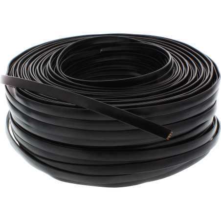 InLine 68818 Câble modulaire 8 Fils Noir 100 m
