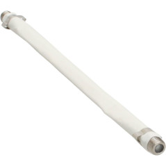 InLine 69802W câble coaxial Blanc - Câbles coaxiaux (Male Connector/Male Connector, Blanc)