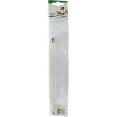 InLine 69802W câble coaxial Blanc - Câbles coaxiaux (Male Connector/Male Connector, Blanc)