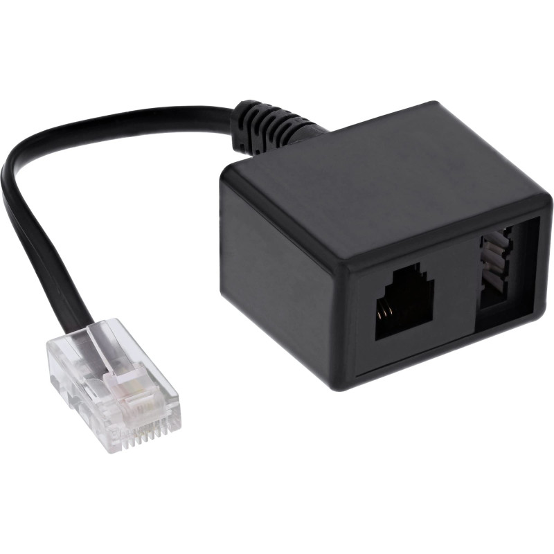 Unbekannt InLine 69943 Câble adaptateur TAE RJ45 mâle vers TAE-N et RJ11 femelle Unbekannt InLine 69943 Câble adaptateur TAE RJ45 mâle vers TAE-N et RJ11 femelle