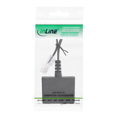 Unbekannt InLine 69943 Câble adaptateur TAE RJ45 mâle vers TAE-N et RJ11 femelle