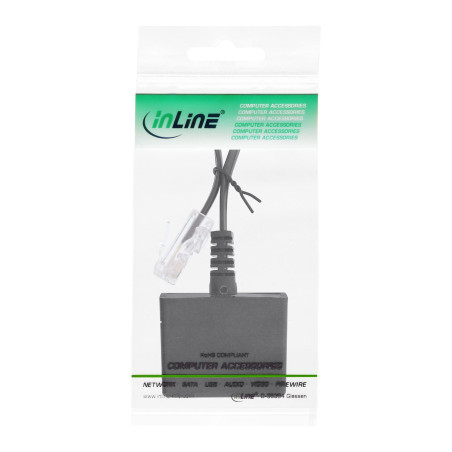 Unbekannt InLine 69943 Câble adaptateur TAE RJ45 mâle vers TAE-N et RJ11 femelle