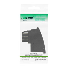 InLine 69948b TAE-F RJ11 Adaptateur interface de câble/genre Noir - Interface de câble/adaptateur de genre (TAE-F, RJ11, Mâle/Fe
