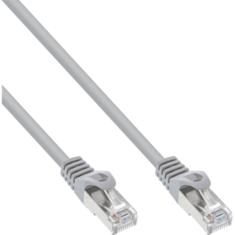 InLine 72502 Câble patch SF/UTP Cat.5e Gris 2 m