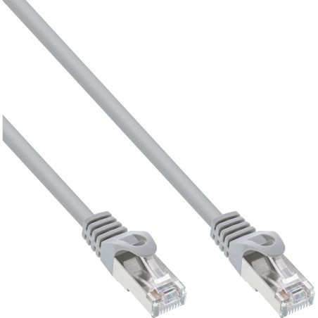 InLine 72533 Câble de raccordement SF/UTP Cat. 5e Gris 0,3 m