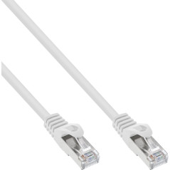 InLine 72550W Câble patch SF/UTP Cat. 5e Blanc 0,5 m