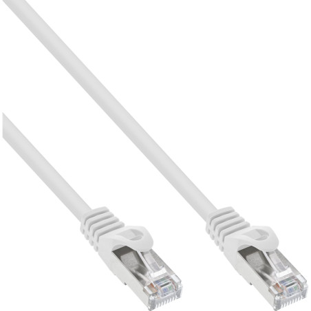 InLine 72550W Câble patch SF/UTP Cat. 5e Blanc 0,5 m