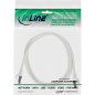 InLine 72550W Câble patch SF/UTP Cat. 5e Blanc 0,5 m