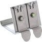 InLine 76203B Support de Module Keystone Snap-in en métal pour Rail Chapeau