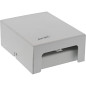 InLine® Plaque de Brassage encastrée pour 4 Prises Keystone RJ45 Métal Gris Clair RAL7035 InLine® Plaque de Brassage encastrée pour 4 Prises Keystone RJ45 Métal Gris Clair RAL7035