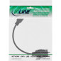 InLine® Câble Adaptateur USB 3.2 Gen1 mâle USB A/Prise Keystone 0,2 m InLine® Câble Adaptateur USB 3.2 Gen1 mâle USB A/Prise Keystone 0,2 m