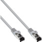InLine® Câble Patch S/FTP (PiMf), catégorie 8.1, 2000 MHz, sans halogène, cuivre, Gris, 3 m InLine® Câble Patch S/FTP (PiMf), catégorie 8.1, 2000 MHz, sans halogène, cuivre, Gris, 3 m