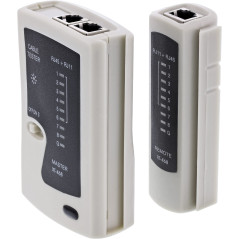 InLine 79998 A Testeur de câble RJ45 avec 9 LED