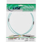 InLine 82502O Câble Duplex LWL SC/St 50/125 µm OM3, 2 m