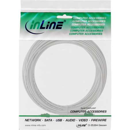 InLine 88215 câble de fibre optique 15 m LC/APC OS2