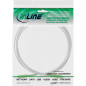 InLine 88355 câble de fibre optique 0,5 m SC/APC OS2 Blanc