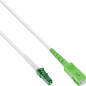 InLine 88455 câble de Fibre Optique 0,5 m LCAPC SCAPC OS2 Blanc InLine 88455 câble de Fibre Optique 0,5 m LCAPC SCAPC OS2 Blanc