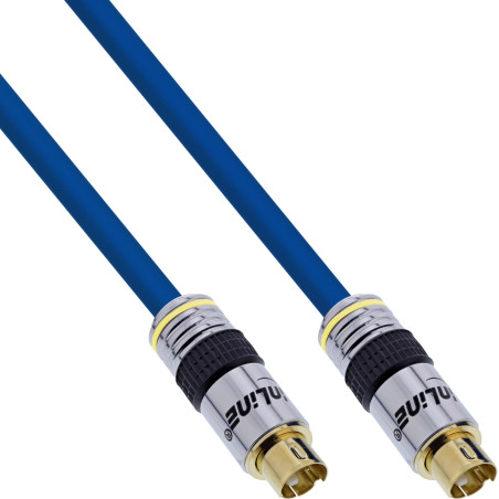 InLine 89950P Câble VGA 2 m Bleu