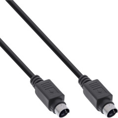 InLine Câble S-VHS 89950 - Fiche mini DIN 4 broches - 2 m