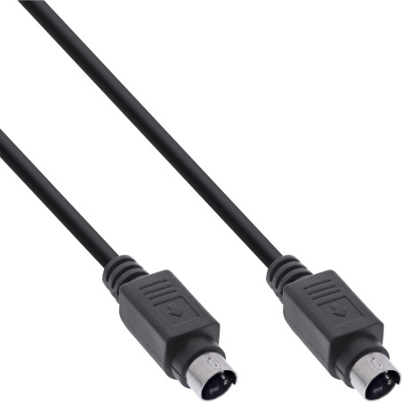 InLine Câble S-VHS 89950 - Fiche mini DIN 4 broches - 2 m