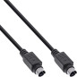 InLine Câble S-VHS 89950 - Fiche mini DIN 4 broches - 2 m