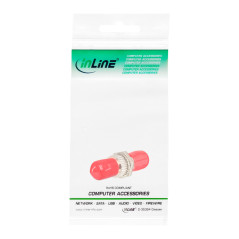 InLine Simplex St/St, Multimode St St Rouge Interface, Argent câble et Adaptateur