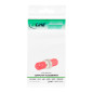 InLine Simplex St/St, Multimode St St Rouge Interface, Argent câble et Adaptateur