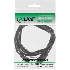 InLine Wentronic 99300A Câble stéréo en Y avec fiche jack 3,5 mm vers 2 prises jack 3,5 mm 1 m