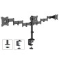 Maclean MC-691 Support de Bureau pour 3 écrans LCD 13"-27" 3x8kg VESA 75x75 100x100 (MC-691) Maclean MC-691 Support de Bureau pour 3 écrans LCD 13"-27" 3x8kg VESA 75x75 100x100 (MC-691)