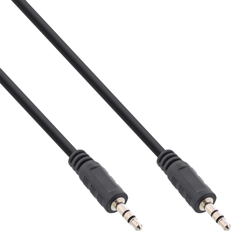 InLine 99932E 0.3m 3,5mm 3,5mm Noir câble Audio
