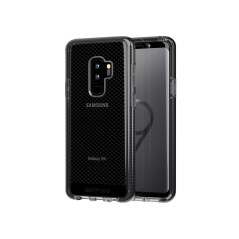 Tech 21 Coque de Protection pour Samsung S9 Plus Smokey Noir Transparent
