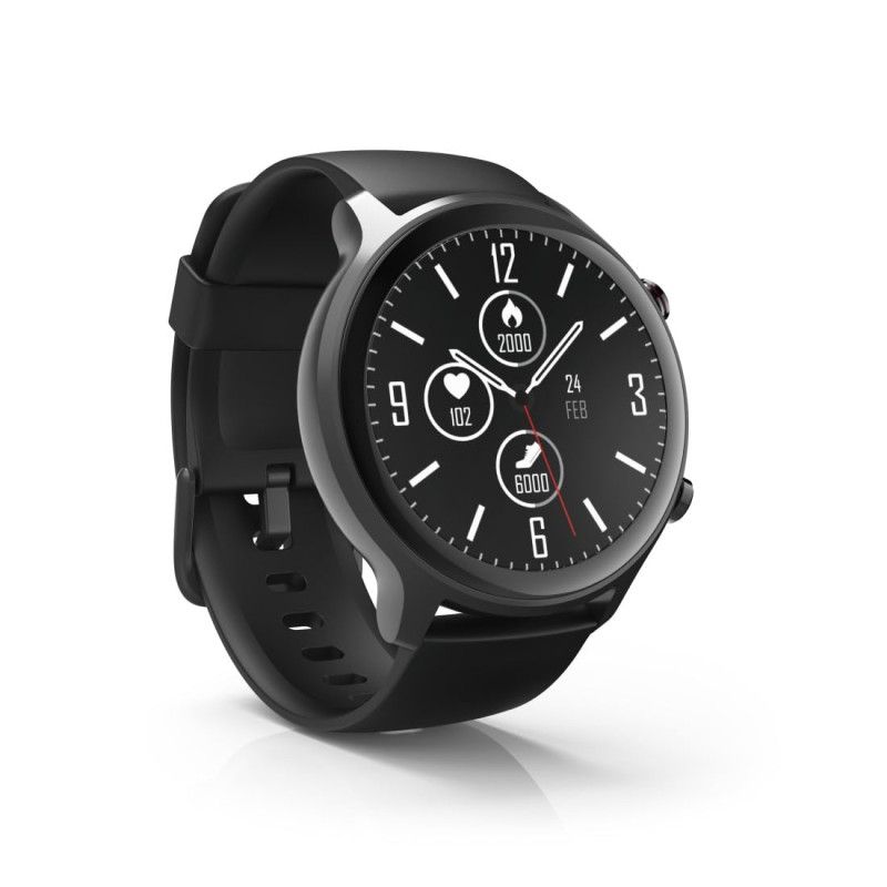 Hama Montre Connectée Fit Watch 6910 (GPS Montre Sport Etanche IP68 Montre Fitness 14 Sports, Montre Multifonctions Compatible G Hama Montre Connectée Fit Watch 6910 (GPS Montre Sport Etanche IP68 Montre Fitness 14 Sports, Montre Multifonctions Compatible G