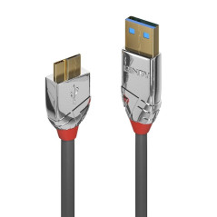 Lindy 36658 Câble USB 3.0 Type A vers Micro-B 2 M