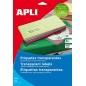 Etiquettes transparentes format 70x37mm par 240