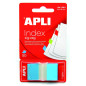 APLI Blister dévidoir de 50 index zig-zag 25 x 45 mm