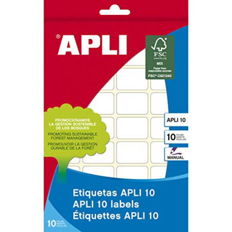 APLI 1634 – Étiquettes de sac