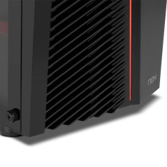 NOX Xtreme Products Infinity Zeta - Mini Tour M-ATX/ITX ARGB Rainbow Dynamic, latéral en Verre trempé, Espace pour 6 Ventilateur