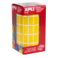 Apli 4883 - Rouleau de gommettes rectangulaires - 20 x 10 mm - Couleur: Jaune Apli 4883 - Rouleau de gommettes rectangulaires - 20 x 10 mm - Couleur: Jaune