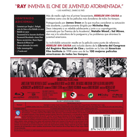 Rebelde sin causa BD