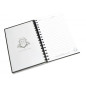 Harry Potter - Cahier à spirale (Taille unique) (Noir/Doré) Harry Potter - Cahier à spirale (Taille unique) (Noir/Doré)