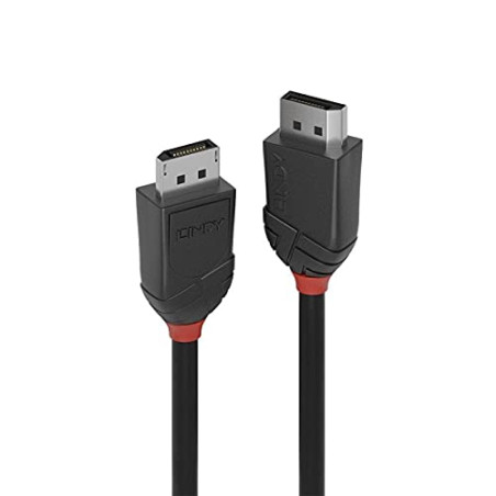 Lindy 36490 Câble DisplayPort 0.5 M Noir