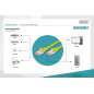 DIGITUS Câble LAN Cat 6-10m - RJ45 Câble réseau - S/FTP blindé - Compatible Cat6A et Cat7 - Jaune DIGITUS Câble LAN Cat 6-10m - RJ45 Câble réseau - S/FTP blindé - Compatible Cat6A et Cat7 - Jaune