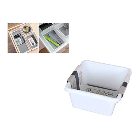 Organisateur multi-usages Confortime 9,5 x 9,5 x 5 cm