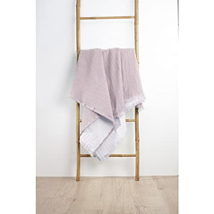 Plaid d'été en coton de la marque Casamoda.