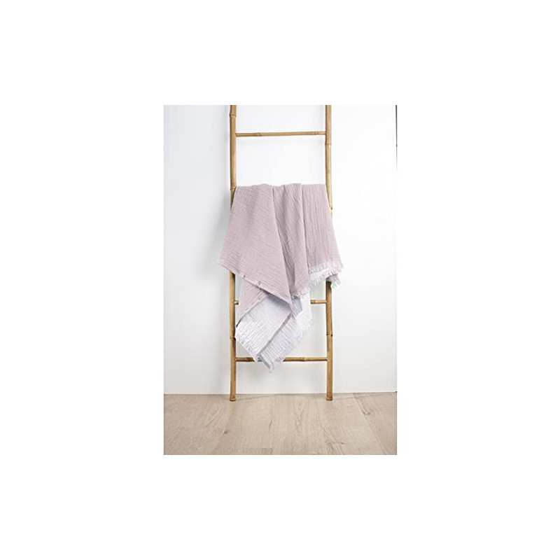 Plaid d'été en coton de la marque Casamoda.
