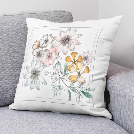 BELUM | Housse de Coussin | Housse de Coussin 100% Coton | Housse de Coussin Tissu Half Panama | Housse de Coussin Douce | Houss