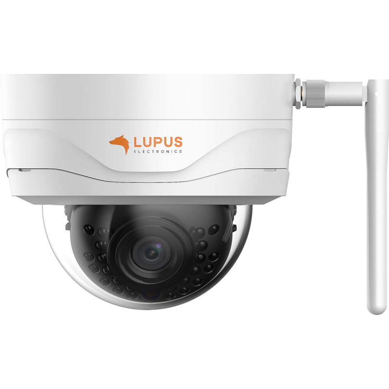 Caméra dôme IP Lupus LE204 WLAN, caméra de surveillance extérieure, enregistrement SD, fabricant allemand, sans fil via WLAN, vi Caméra dôme IP Lupus LE204 WLAN, caméra de surveillance extérieure, enregistrement SD, fabricant allemand, sans fil via WLAN, vi