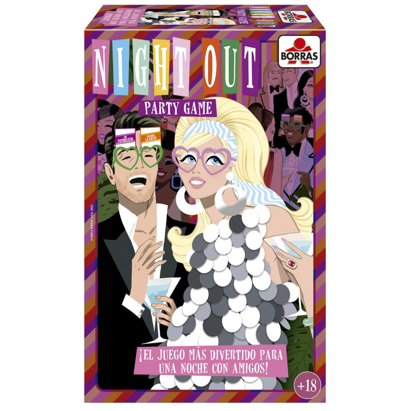 Borras Night Out Pary Game KIDULT +18 AÑOS